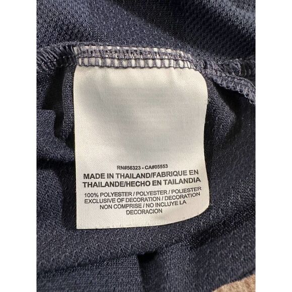 Nike Golf Dri Fit Zonal Cooling Grey Striped Polo Shirt XL - Picture 9 of 9